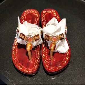 RARE!! Louis Vuitton thong sandals